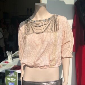 Vintage Free People Studded Top